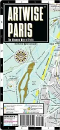 Artwise Paris Museum Map - Laminated Museum Map of Paris, France - Streetwise Maps