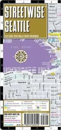 Streetwise Seattle Map - Laminated City Center Street Map of Seattle, Washington - Folding Pocket Size Travel Map With Metro