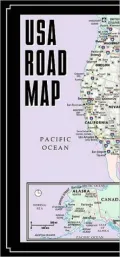 Streetwise USA Road Map - Laminated Major Highway Map of the United States - Folding Pocket Size Travel Map