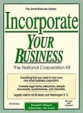 Incorporate Your Business