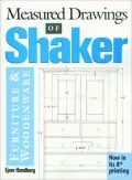 Measured Drawings of Shaker Furniture and Woodenware