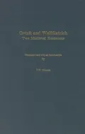 Ortnit and Wolfdietrich: Two Medieval Romances