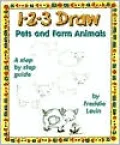 1-2-3 Draw Pets and Farm Animals