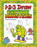 1-2-3 Draw Cartoon Monsters