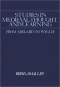 Studies In Medieval Thought And Learning From Abelard To Wyclif