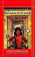 The moon over Crete