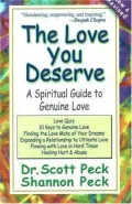 Book cover of Love You Deserve: A Spiritual Guide to Genuine Love