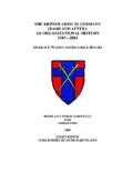 British Army in Germany An Organizational History 1947-2004