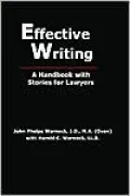 Effective Writing: A Handbook with Stories for Lawyers