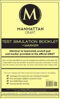 Manhattan GMAT Test Simulation Booklet