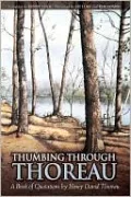 Thumbing Through Thoreau: A Book of Quotations by Henry David Thoreau