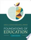 Foundations of Education by Leslie S. Kaplan — book cover