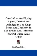 Cases In Law And Equity