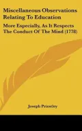 Miscellaneous Observations Relating To Education