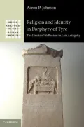 Religion and Identity in Porphyry of Tyre