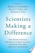 Book cover of Scientists Making a Difference