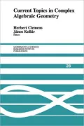 Current Topics in Complex Algebraic Geometry