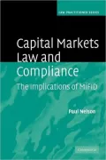 Capital Markets Law and Compliance: The Implications of MiFID