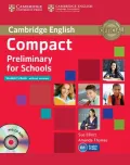 Compact Preliminary for Schools Student's Book Without Answers [With CDROM]