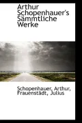 Arthur Schopenhauer's S Mmtliche Werke