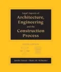 Legal Aspects of Architecture, Engineering and the Construction Process, 9th ed.
