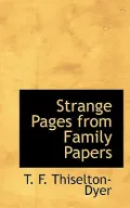 Strange Pages from Family Papers