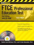 CliffsNotes FTCE Professional Education Test, with CD-ROM