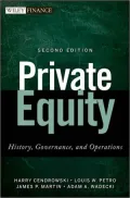 Private Equity: History, Governance, and Operations