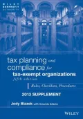 Tax Planning and Compliance for Tax-Exempt Organizations