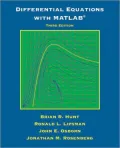 Differential Equations with Matlab