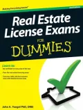 Real Estate License Exams For Dummies