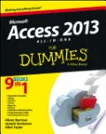 Access 2013 All-in-One For Dummies