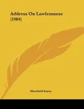 Address on Lawlessness