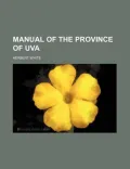 Manual of the Province of Uva