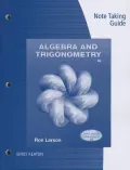 Algebra and Trigonometry