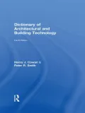 Dictionary of Architectural and Building Technology