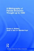 Bibliography of Female Economic Thought up to 1940