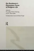 On Durkheim's Elementary Forms of Religious Life