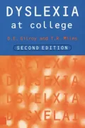 Dyslexia at College