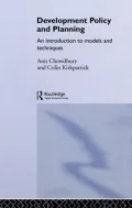 Development Policy and Planning: An Introduction to Models and Techniques