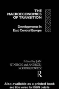 Macroeconomics of Transition