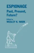 Espionage: Past Present and Future?