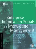 Enterprise Information Portals And Knowledge Management
