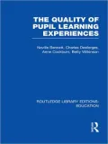 Quality of Pupil Learning Experiences (RLE Edu O)