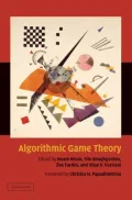 Algorithmic Game Theory