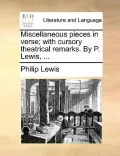 Miscellaneous Pieces in Verse