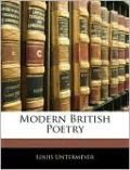 Modern British Poetry