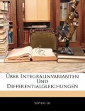 Uber Integralinvarianten Und Differentialgleichungen