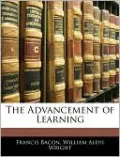 The Advancement Of Learning