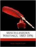 Miscellaneous Writings, 1883-1896